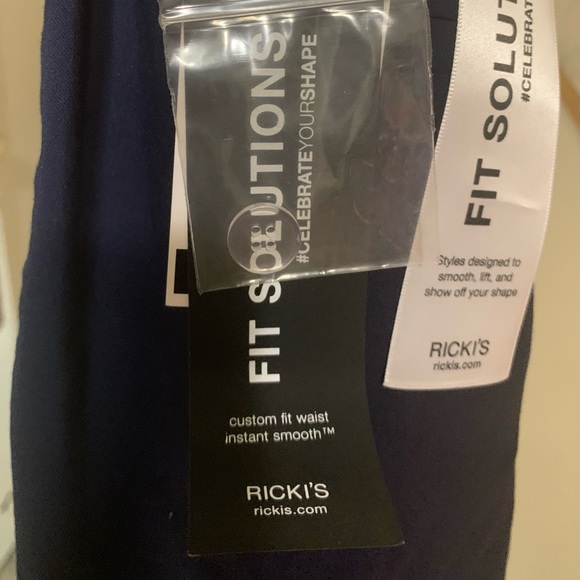 Ricki's Smoothing Fit Navy Blue Slacks - Picture 4 of 4